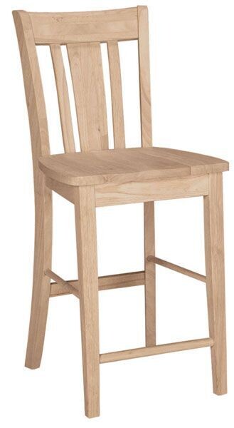Parawood 24 Inch Tall San Remo Stool