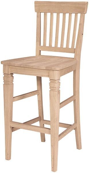 Parawood 24 Inch Tall Seattle Stool