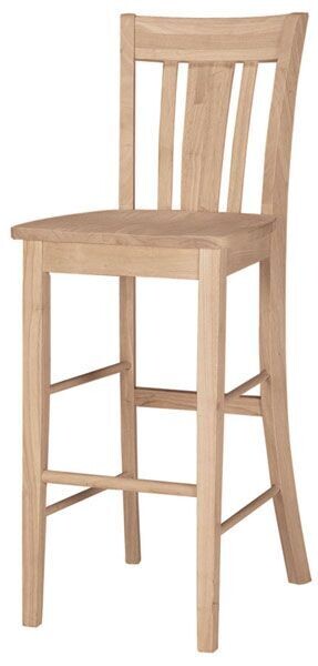 Parawood 30 Inch Tall San Remo Stool
