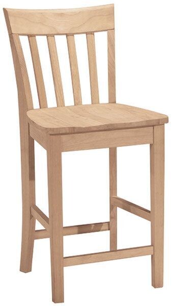 Parawood Slatback Stool