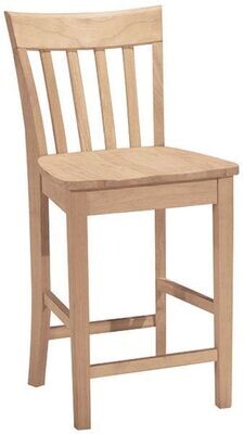 Parawood Slatback Stool
