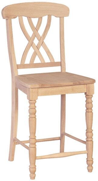Parawood Lattice Barstool