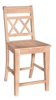 Parawood Canyon XX Back Stool Parawood Canyon XX Back Stool