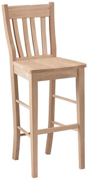 Parawood 30 Inch Tall Cafe Stool