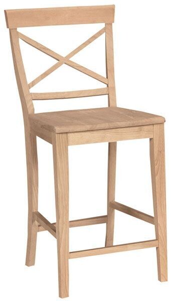 Parawood X-Back Stool