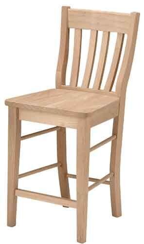 Parawood 24 Inch Tall Cafe Stool