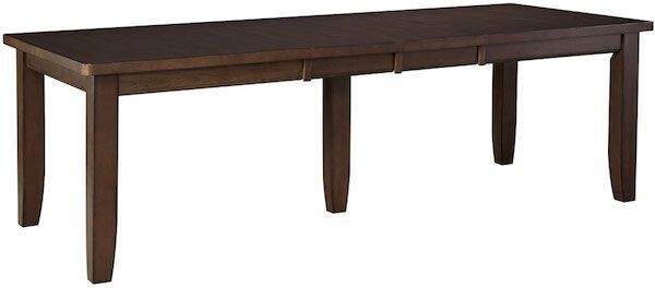 Parawood Canyon Double Ext. Table Top & Legs, Graphite
