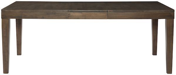Parawood Luxe Extension Table, Pewter