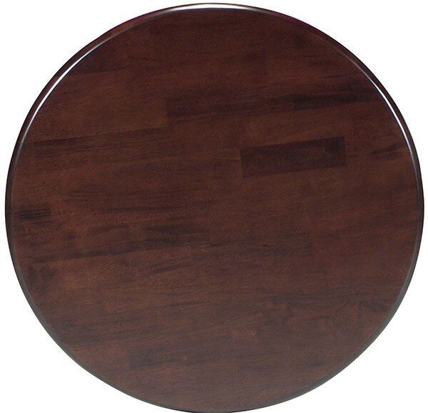 Parawood Round Table Top, Rich Mocha