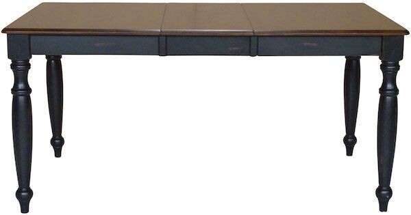 Parawood Extension Table, Aged Ebony & Espresso