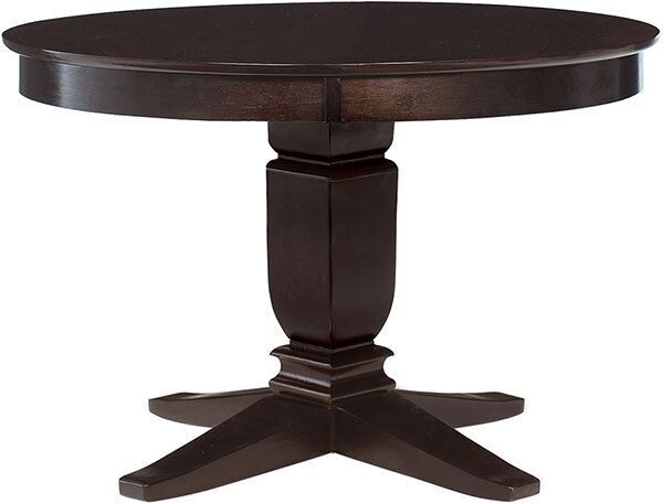 Parawood 48 Inch Table, Rich Mocha
