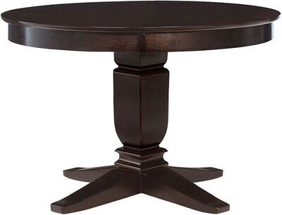 Parawood 48 Inch Table, Rich Mocha