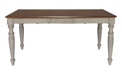 Parawood Extension Table, Willow & Espresso