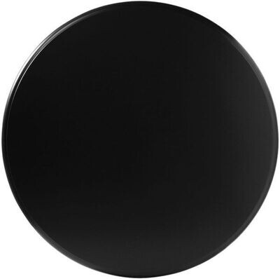 Parawood Round Table Top, Black