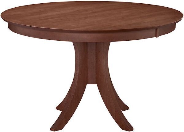 Parawood Cosmopolitan Siena Pedestal Table, Espresso