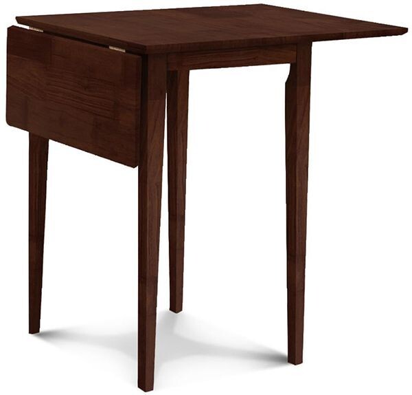 Parawood Small Dropleaf Table, Espresso