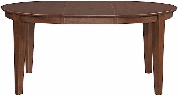 Parawood Cosmopolitan Oval Butterfly Ext. Table, Espresso
