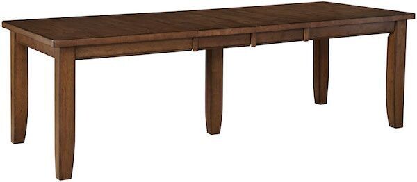 Parawood Canyon Double Ext. Table Top & Legs, Pecan
