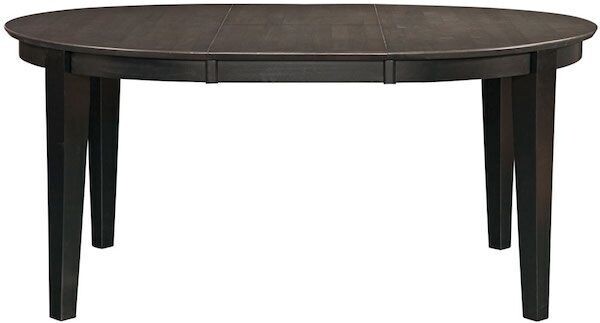Parawood Cosmopolitan Oval Butterfly Ext. Table, Coal