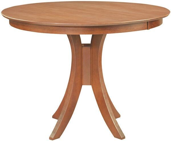 Parawood Cosmopolitan Siena Pedestal Table, Aged Cherry