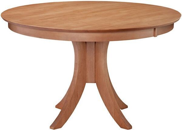 Parawood Cosmopolitan Siena Pedestal Table, Aged Cherry