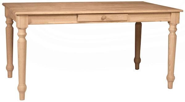 Parawood Solid Top Farmhouse Table