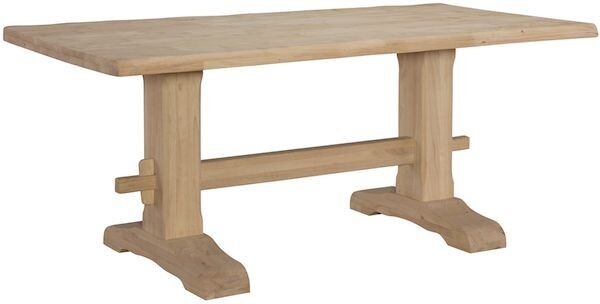 Parawood Live Edge Trestle Table