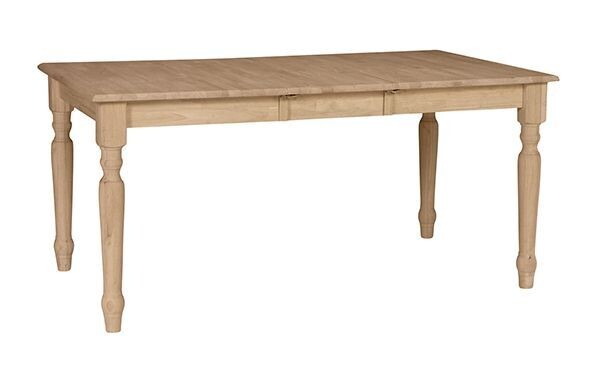 Parawood Extension Table with Turned Legs