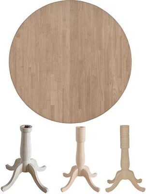 Parawood 36 Inch Round Table Top