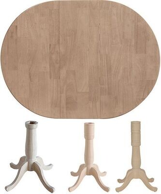 Parawood Extension Table Top & Base Parawood Extension Table Top & Base