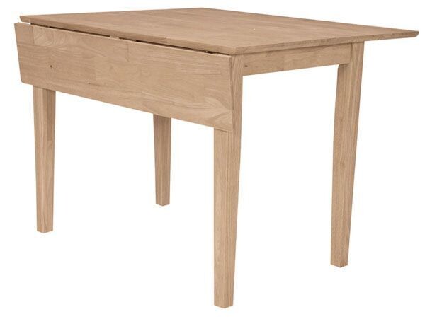 Parawood Square Dropleaf Shaker Table