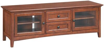 Alder McKenzie 64 Inch 2 Drawer Media Console Alder McKenzie 64 Inch 2 Drawer Media Console