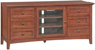 Alder McKenzie 64 Inch Media Console With Notched Top