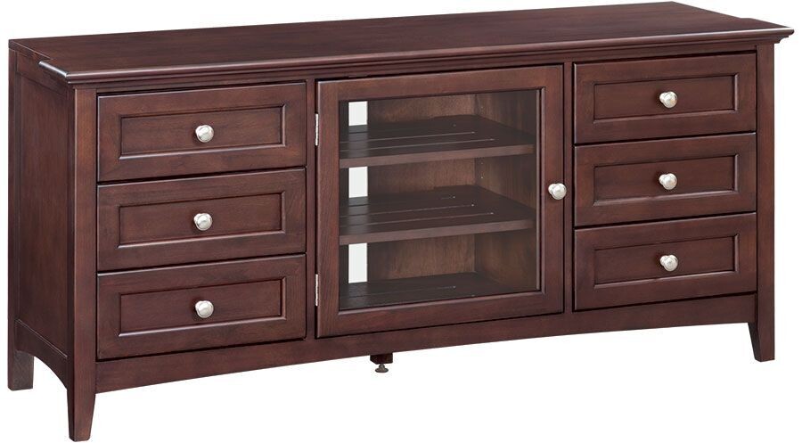 Alder McKenzie 64 Inch Media Console With Notched Top