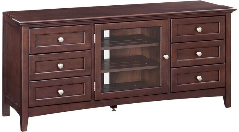 Alder McKenzie 64 Inch Media Console With Notched Top