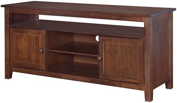 Parawood Sturbridge TV Stand, Espresso