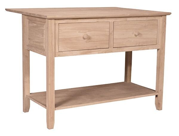 Parawood Sussex Dropleaf Kitchen Island