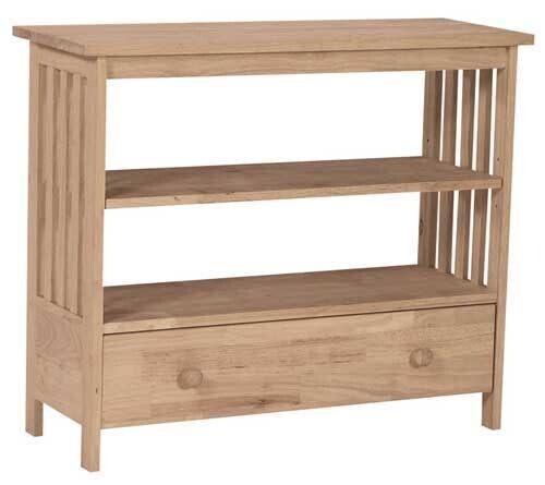 Parawood 36 Inch Mission Entertainment Stand