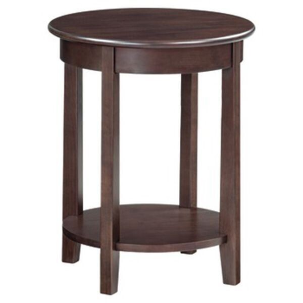 Alder McKenzie Round Accent Table