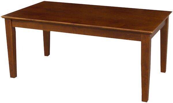 Parawood Tall Coffee Table, Espresso