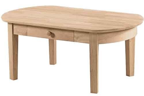 Parawood Phillips Oval Coffee Table