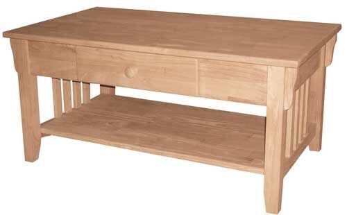 Parawood Mission Coffee Table