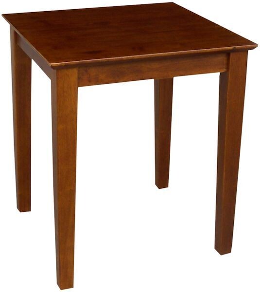 Parawood Tall End Table, Espresso