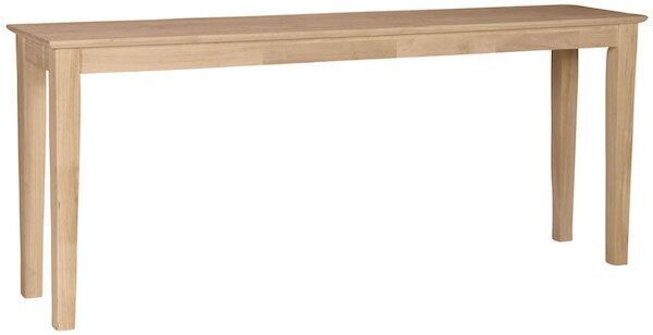 Parawood Shaker Sofa Table