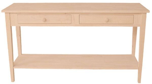 Parawood Spencer Long Sofa Table