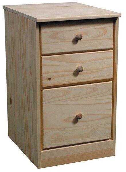 Pine Single Pedestal