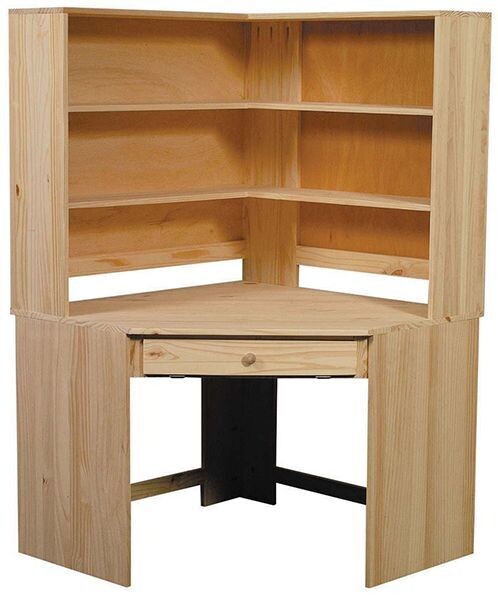 Pine Large Corner Desk