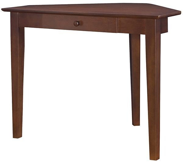 Parawood Corner Shaker Desk, Espresso