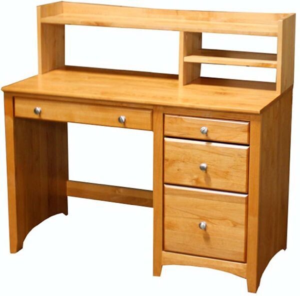 Alder Student Desk Hutch