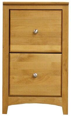 Alder 2 Drawer File Cabinet Alder 2 Drawer File Cabinet